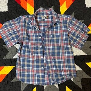 Vintage boys cotton dress shirt